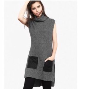 Banana Republic sleeveless turtleneck dress